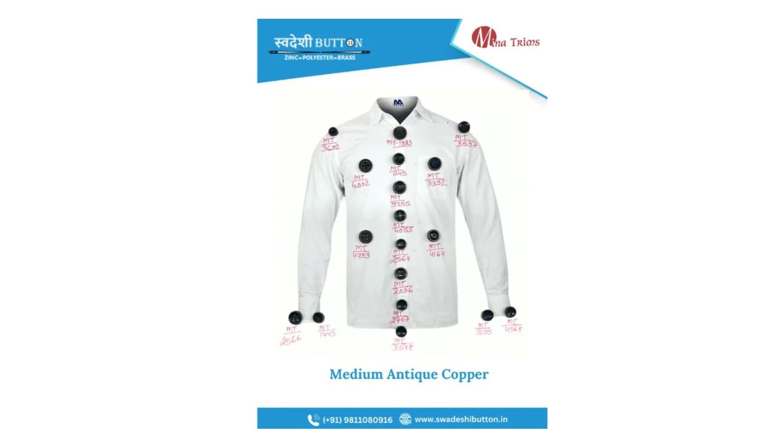 Garment Button Suppliers in Delhi